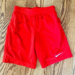 🌸Boys Red Nike Basketball shorts